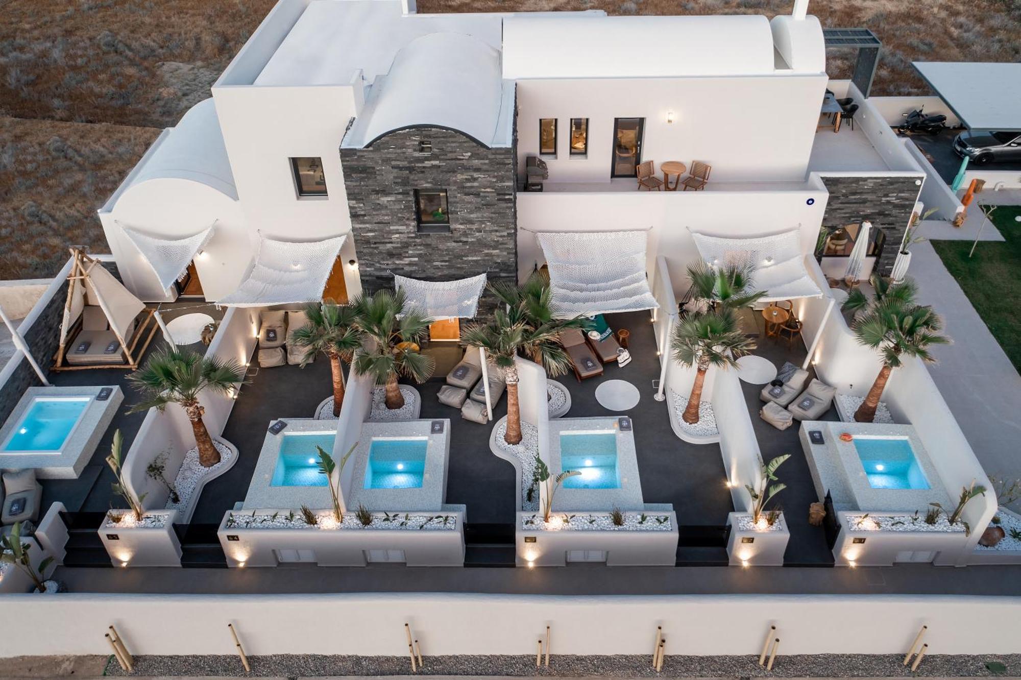 Aja Retreat Luxury Suites Kamari  Luaran gambar